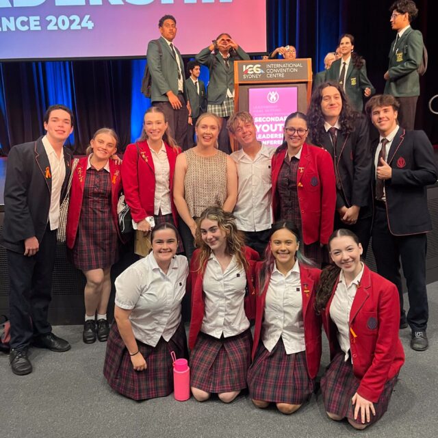 MCD prefects - Youth leadership Conference in Sydney ICC theatre Darling Harbour