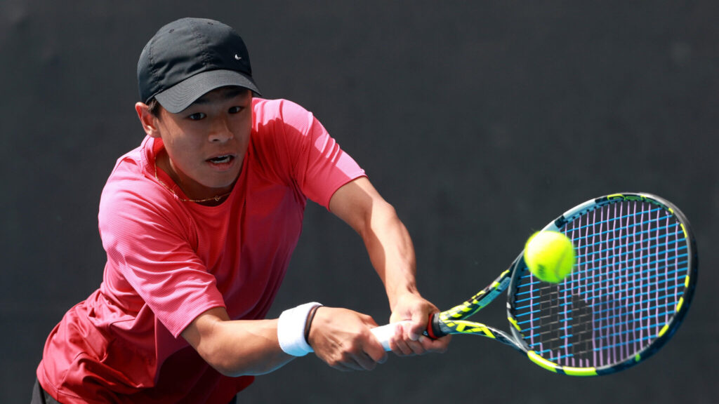 Chase Zhao The McDonald College Elite Tennis Program Student