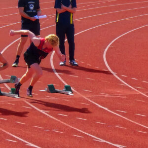 School athletics carnival running champion McDonald College sports performance and performing Arts